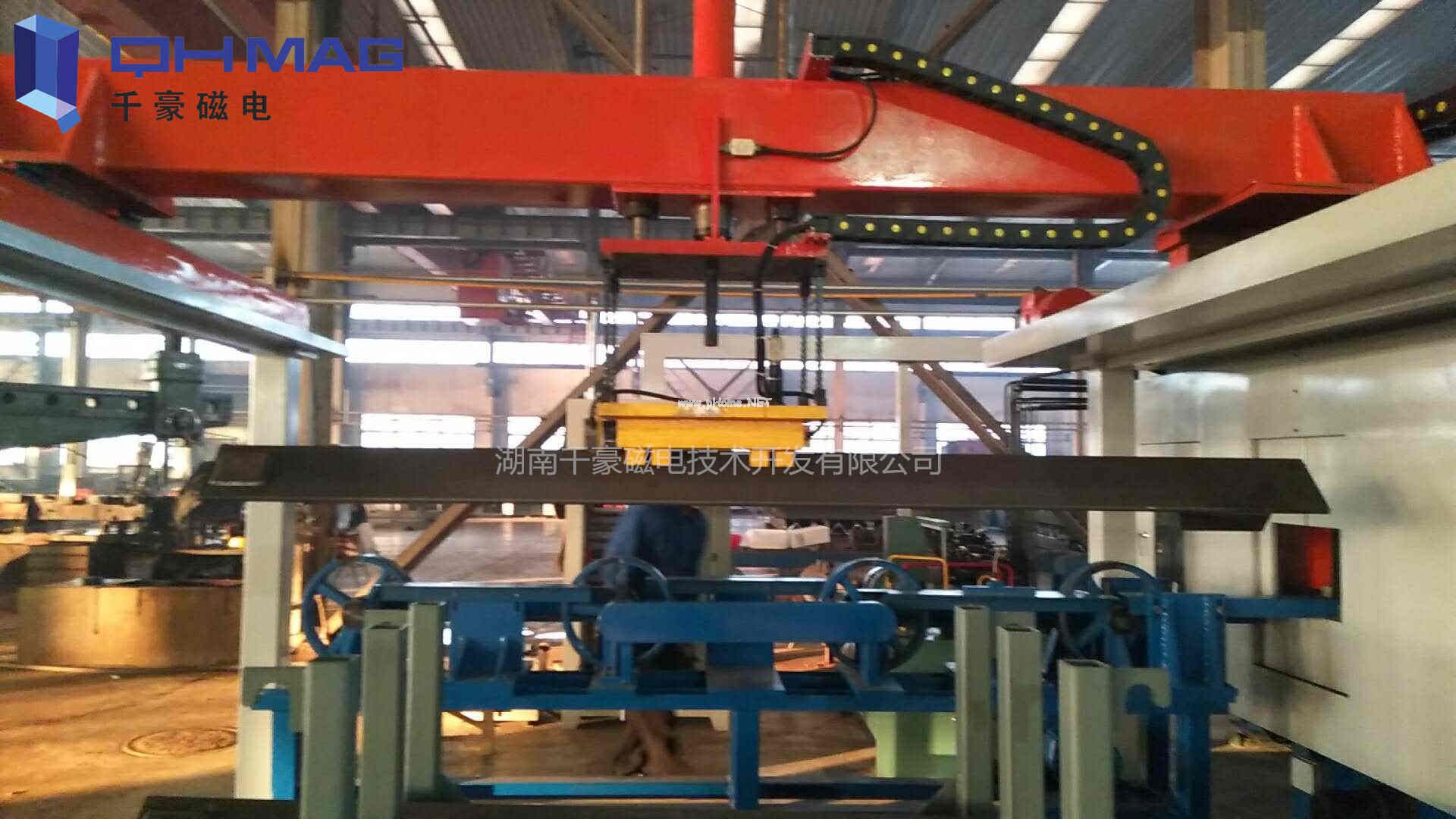 電永磁夾具搬運(yùn)角鐵，千豪磁電