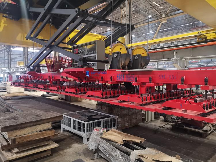 千豪電永磁吊具，鋼板下料吸盤