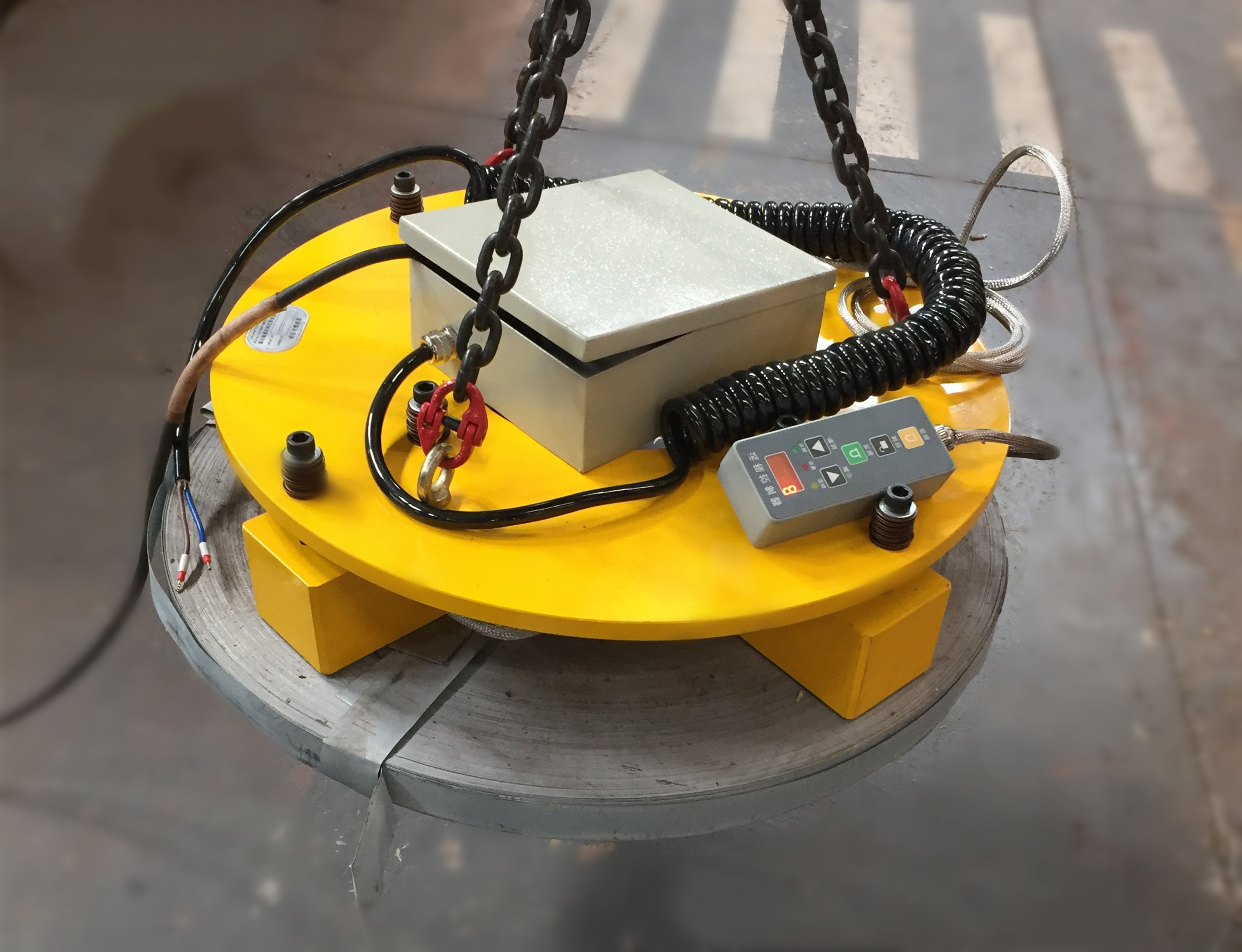 電永磁起重吊具，搬運小型帶卷用電永磁起重器