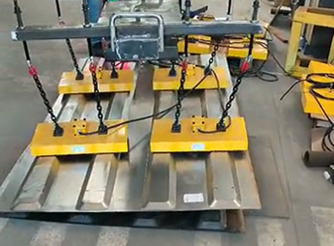 瓦楞板電永磁吊具，千豪磁電