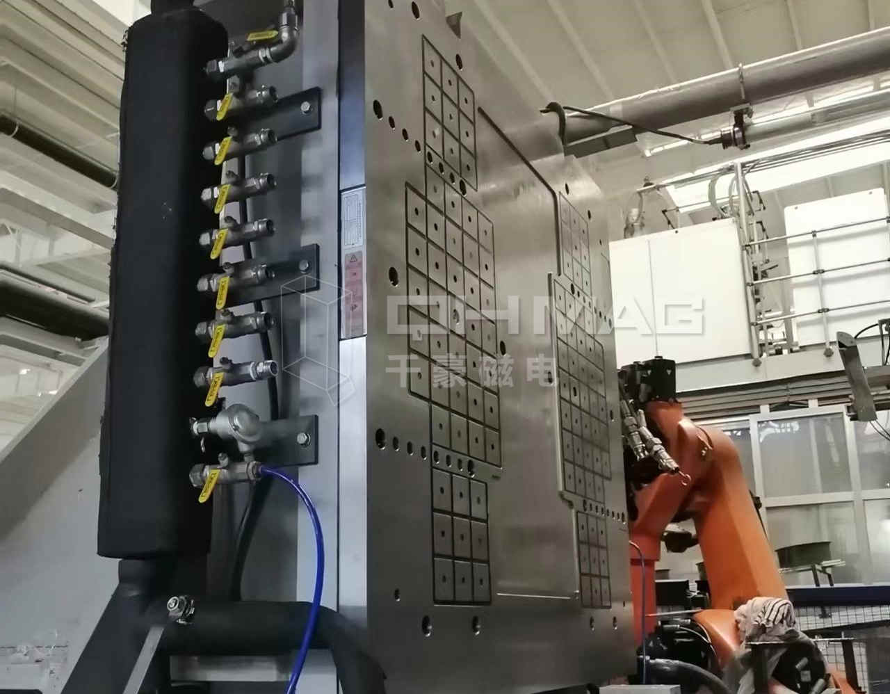 千豪注塑機快速換模系統(tǒng)磁力模板