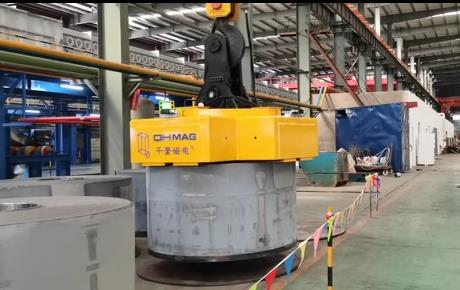 吊鋼卷的吊具，吊鋼卷，鋼卷吊具，電永磁起重器，起重電永磁鐵